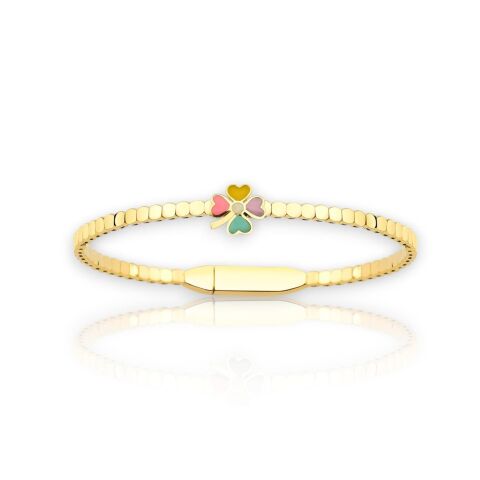 Altın Renkli Yonca Çocuk Kelepçe