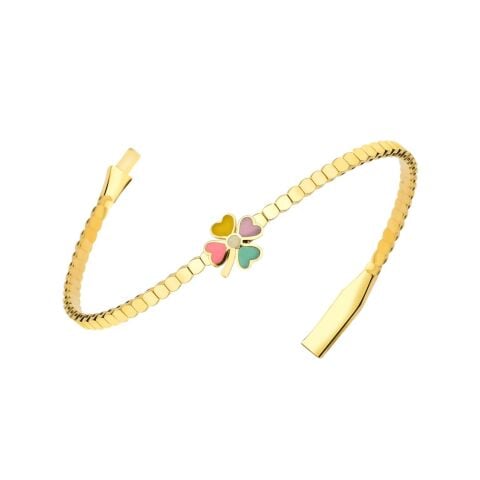 Altın Renkli Yonca Çocuk Kelepçe