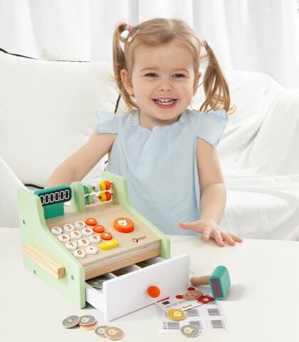 Classic World Ahşap Yazar Kasa