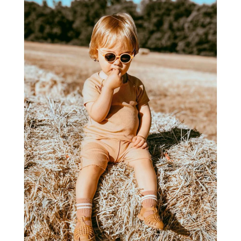 Izipizi SunBaby Bebek Güneş Gözlüğü - 0-9 Ay / Turuncu