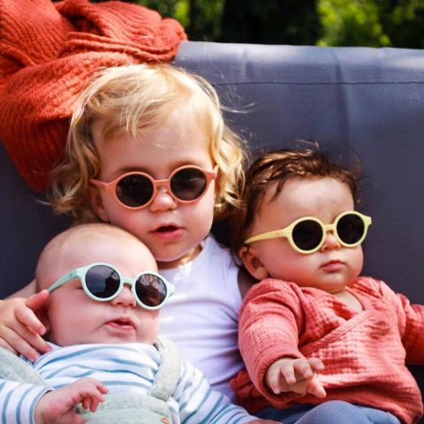 Izipizi SunBaby Bebek Güneş Gözlüğü - 0-9 Ay / Turuncu