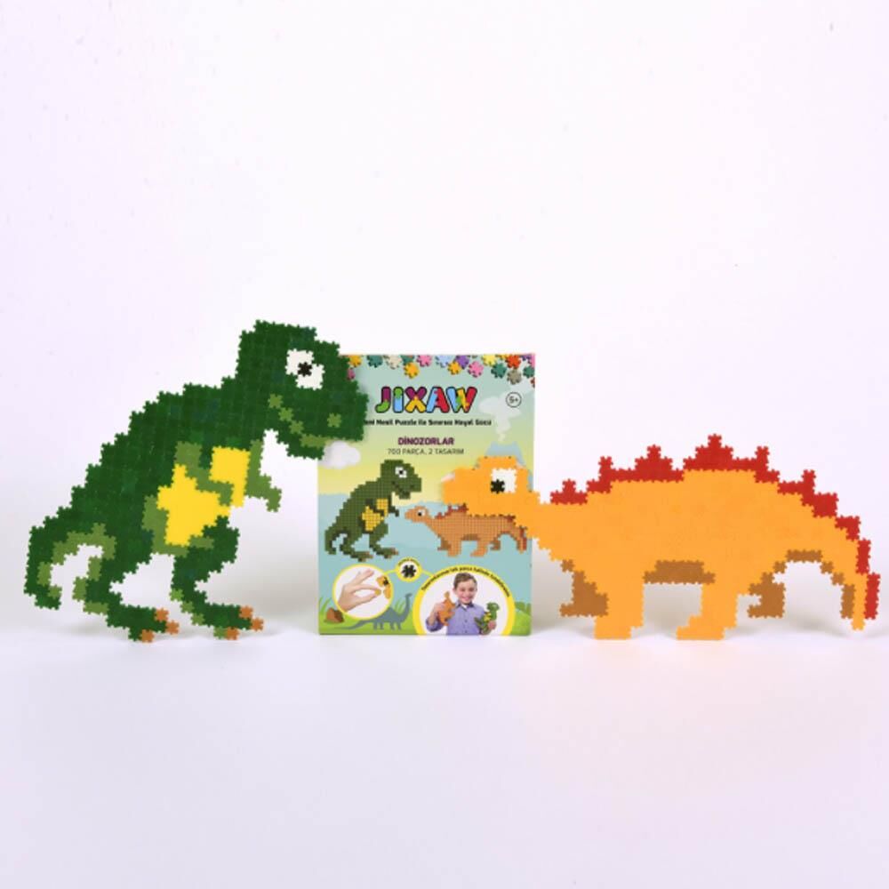 Jixaw Dinozorlar - Yeni Nesil Puzzle 700 Parça 2 Tasarım Yapboz