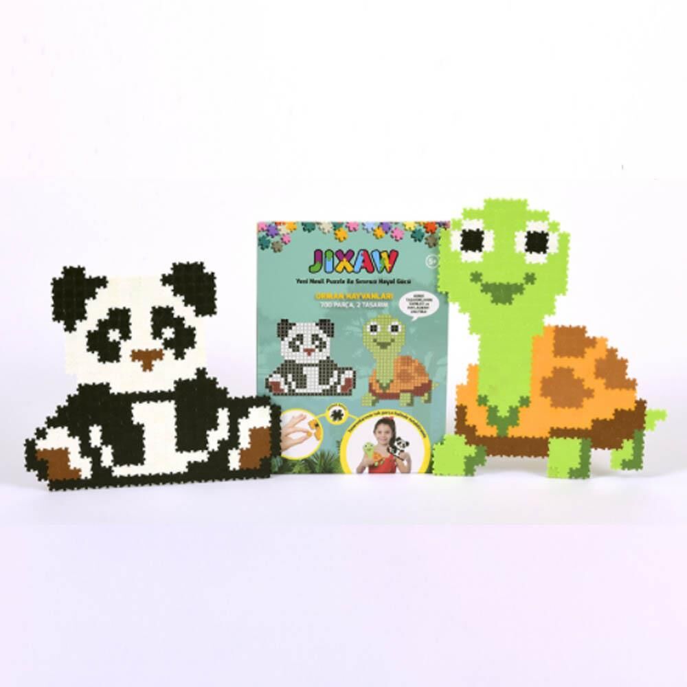 Jixaw Orman Hayvanları - Yeni Nesil Puzzle 700 Parça 2 Tasarım