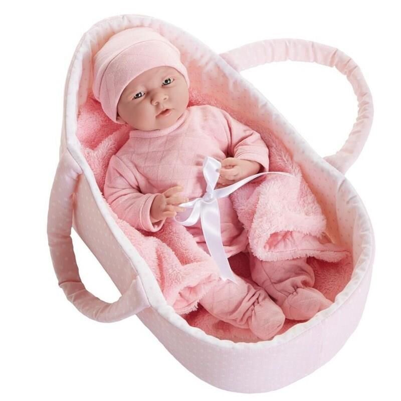 Berenguer Yenidoğan Oyuncak Bebek Kız 39 cm ve Taşıma Çantası