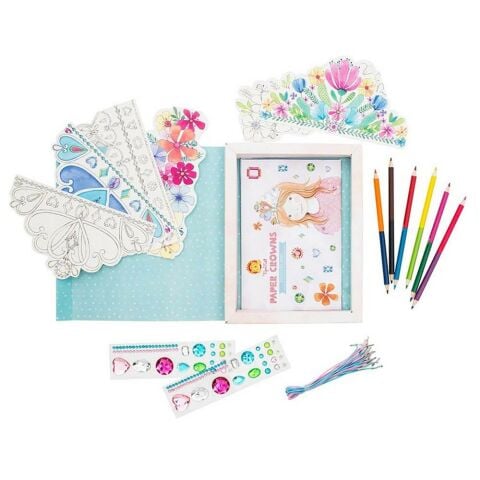 Tiger Tribe Kağıt Taçlar / Princess Gems - Paper Crowns