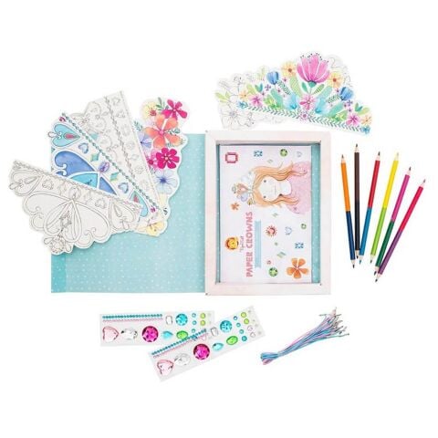 Tiger Tribe Kağıt Taçlar / Princess Gems - Paper Crowns