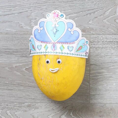 Tiger Tribe Kağıt Taçlar / Princess Gems - Paper Crowns