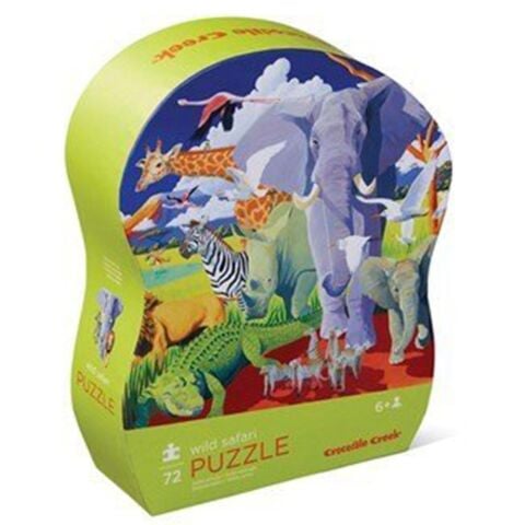 Crocodile Creek Puzzle Safari 72 Parçalı Yapboz