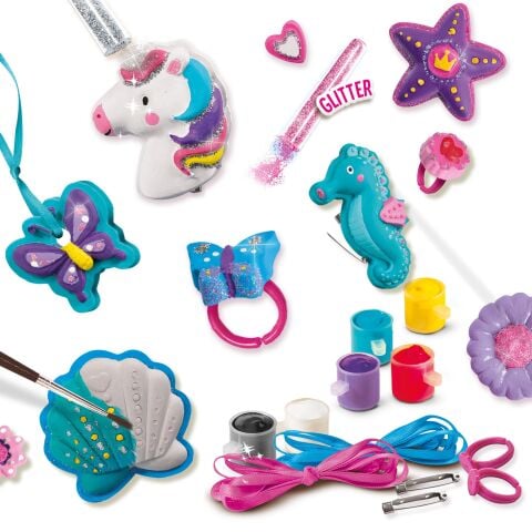 Melissa and Doug - Kalıba Dök ve Boya - Mücevherler - Simli
