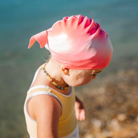 Sunnylife Çocuk Yüzme Bonesi - Melody the Mermaid Pink
