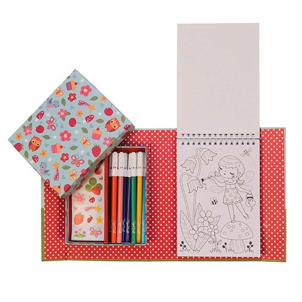 Tiger Tribe Boyama Seti / Forest Fairies - Colouring Set