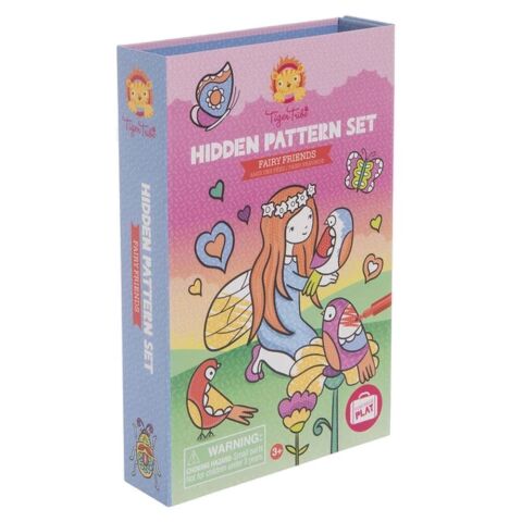 Tiger Tribe Boyama Seti / Fairy Friends - Hidden Pattern Set