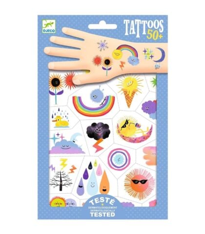 Djeco Dövme - Weather Emojis