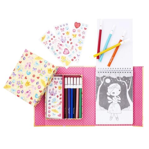 Tiger Tribe Boyama Seti / Ballet - Colouring Set