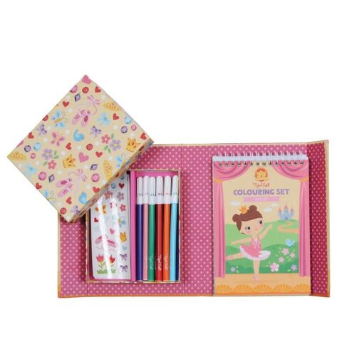 Tiger Tribe Boyama Seti / Ballet - Colouring Set