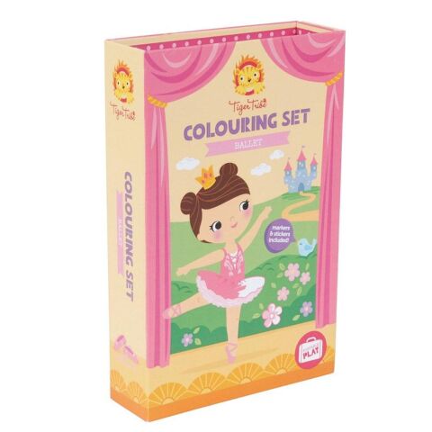 Tiger Tribe Boyama Seti / Ballet - Colouring Set