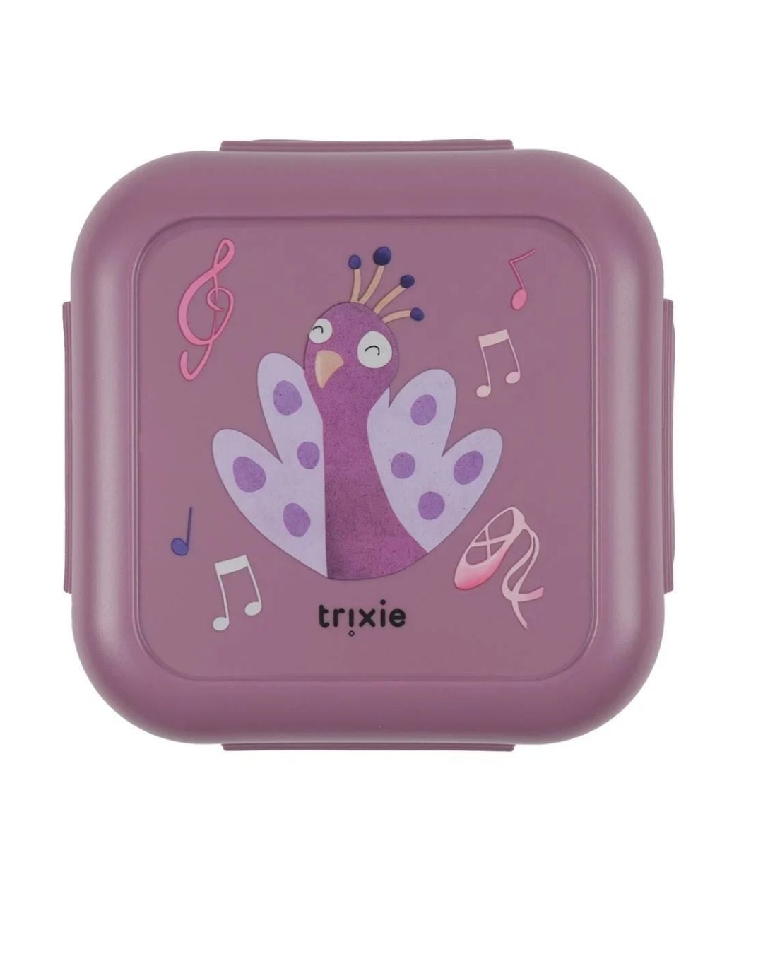 Trixie Ballerina Mrs. Peacock - Klipsli Atıştırmalık Kabı