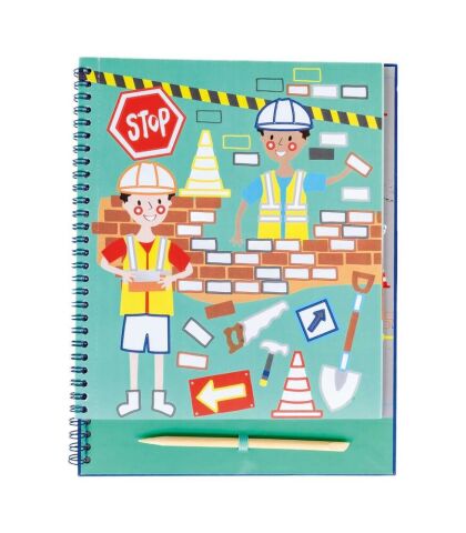 Floss & Rock Folyo Aktivite Seti / Constructıon
