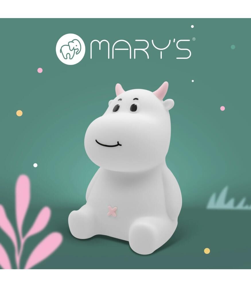 Mary's Cow Pembe Led Gece Lambası