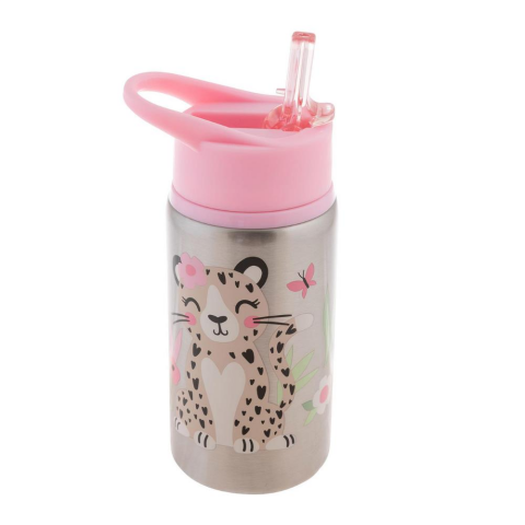 Paslanmaz Çelik Suluk 530 ml - Leopar
