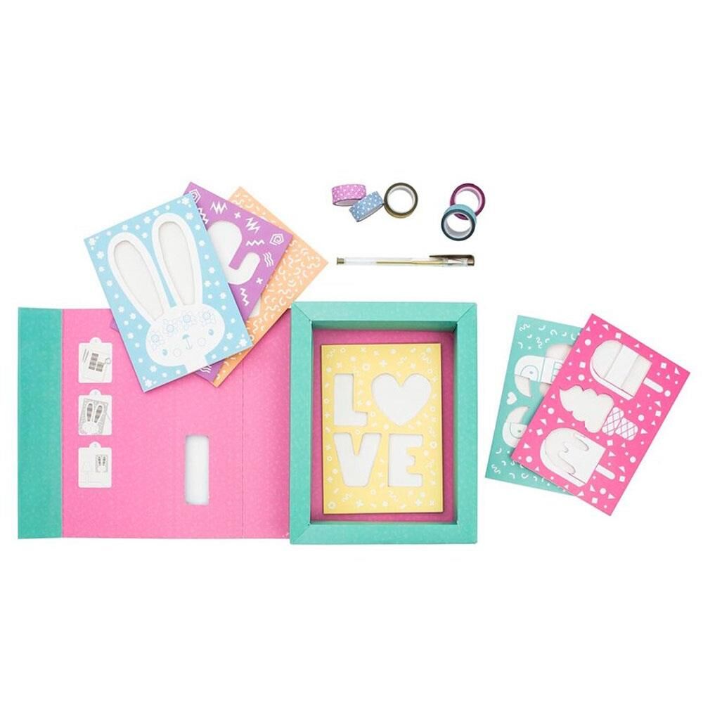 Tiger Tribe Bant Yapıştırma / Sparkle Pop - Glitter Tape Art