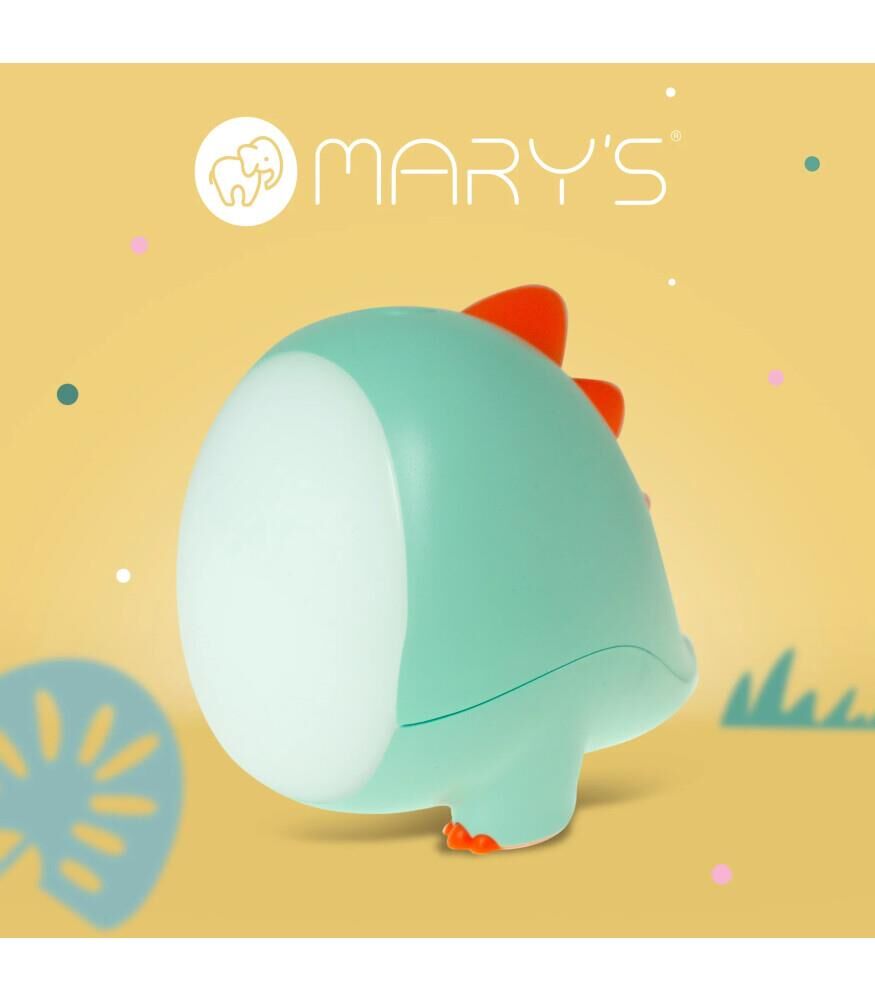 Mary's Dino Yeşil Led Gece Lambası
