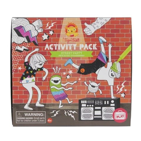 Tiger Tribe Aktivite Seti / Street Party - Activity Pack