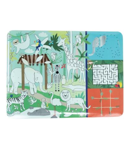 Floss & Rock Boyanabilir Oyun ve Aktivite Matı / Jungle