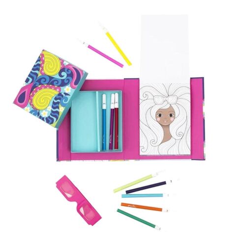 Tiger Tribe 3D Boyama Seti / Rainbow Dreams - 3D Colouring Set