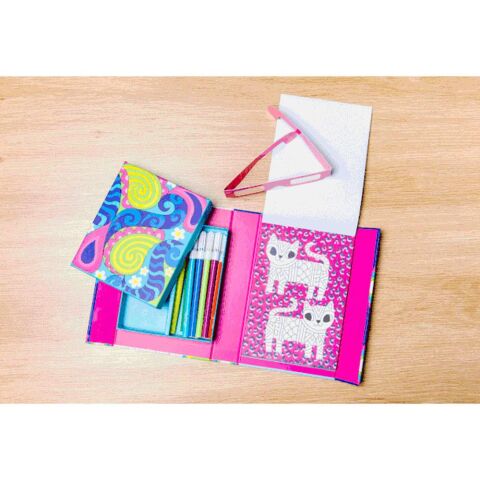 Tiger Tribe 3D Boyama Seti / Rainbow Dreams - 3D Colouring Set