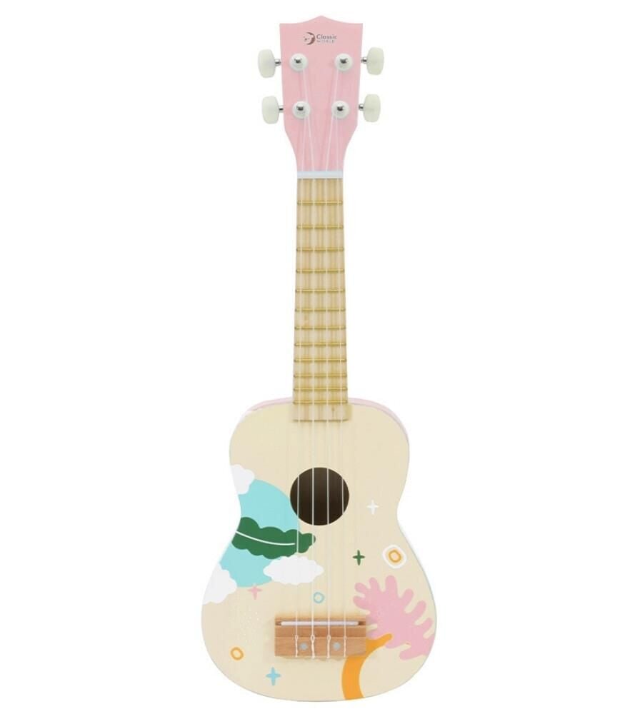 Classic World Ahşap Iris Ukelele - Pembe