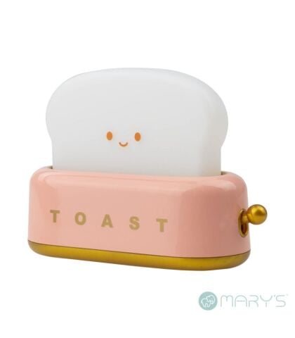 Mary's Toaster Pembe Led Gece Lambası