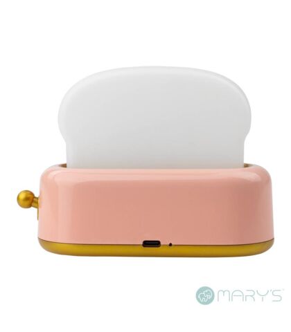 Mary's Toaster Pembe Led Gece Lambası