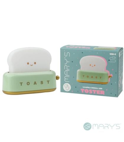 Mary's Toaster Yeşil Led Gece Lambası