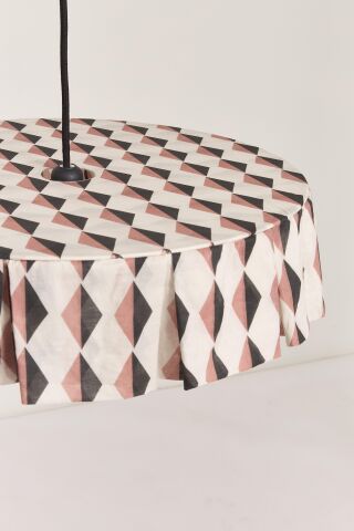 Vibes Aydınlatma Şapkası, 50cm çap, Auburn Black Harlequin