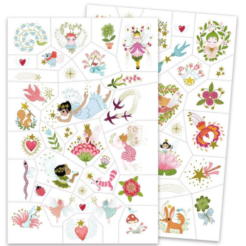 Djeco Dövme - Fairy Friends