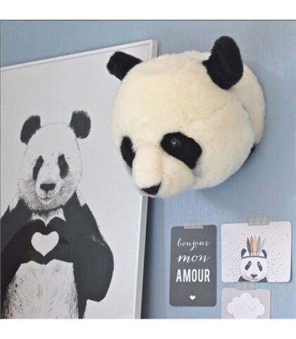 Wild & Soft Duvar Aksesuarı - Panda Thomas