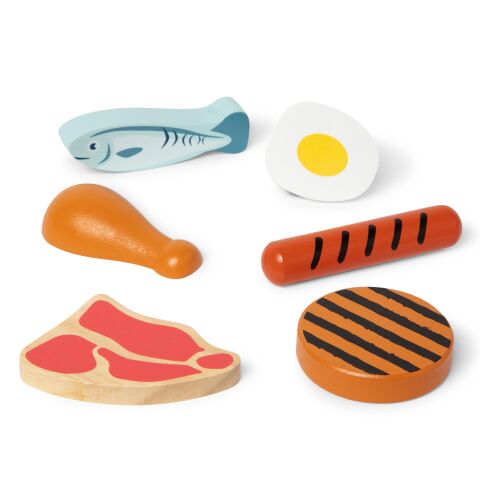 Melissa & Doug Ahşap Gıdalarımız - Proteinler