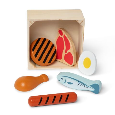 Melissa & Doug Ahşap Gıdalarımız - Proteinler