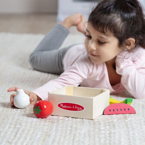 Melissa & Doug Ahşap Gıdalarımız - Meyve ve Sebzeler