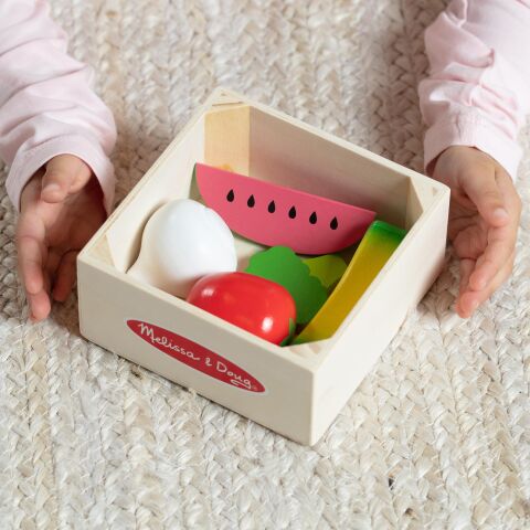 Melissa & Doug Ahşap Gıdalarımız - Meyve ve Sebzeler