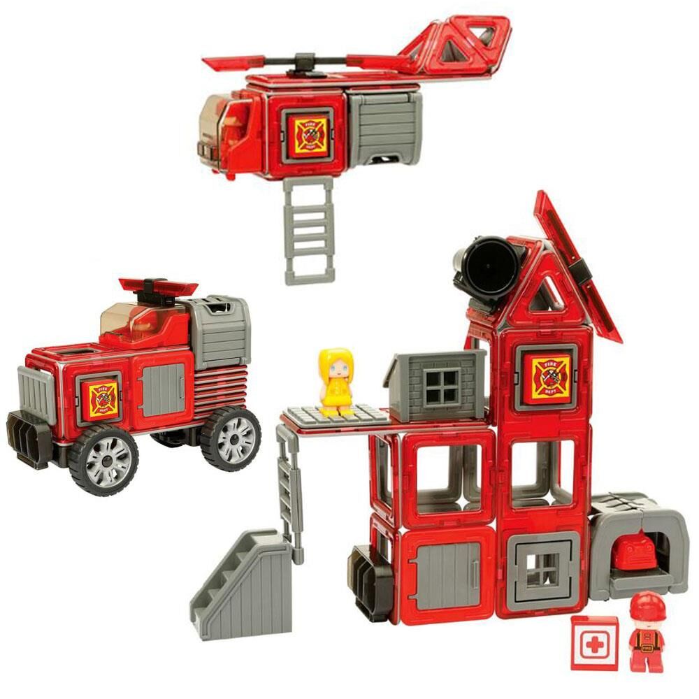 Magformers Mıknatıslı Amazing Rescue Set 50 Parça