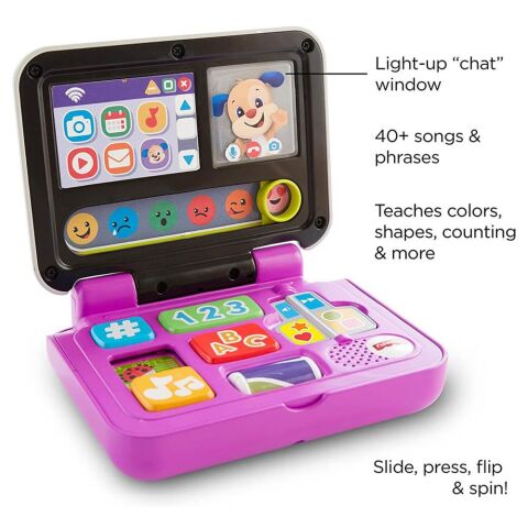 Fisher-Price Eğlen ve Öğren Köpekçiğin Dizüstü Bilgisayarı Türkçe