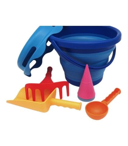 Compactoys 7in1 Plaj Kovası Seti - Mavi