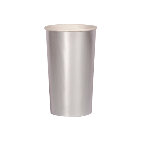 Meri Meri - Silver Cups - Gümüş Bardak - L