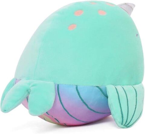 Squishmallows Dream Beams Deniz Gergedanı Nickie Peluş Oyuncak 40 cm