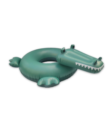 Swim Essentials - Timsah Desenli Şişme Yüzme Simidi 65 cm