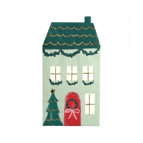 Meri Meri - House Napkins - Ev Peçeteler (16'Lı)