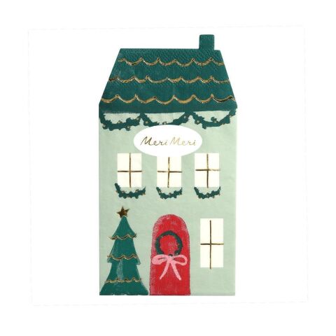 Meri Meri - House Napkins - Ev Peçeteler (16'Lı)