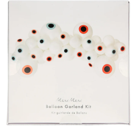 Meri Meri - Eyeball Balloon Garland - Göz Zincir Balon Seti
